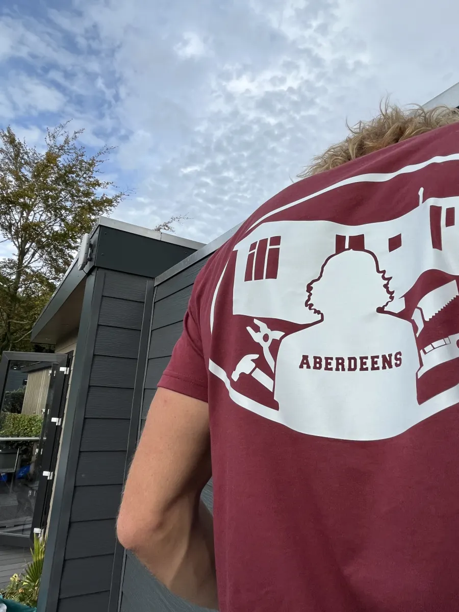 Duncan Aberdeen in Aberdeens werkshirt